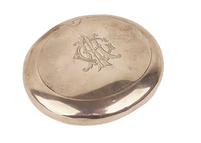 Lot 440 - Oval Shaped Snuff Box.