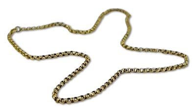 Lot 361 - An Open Round Link Chain.