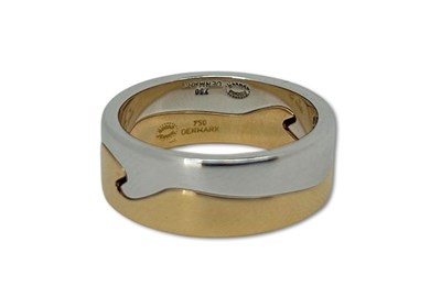 Lot 307 - George Jensen Fusion Wedding Ring.