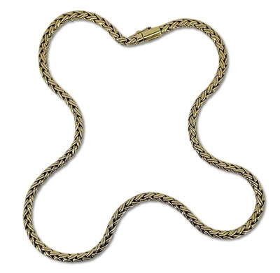 Lot 251 - Vintage Cross Link Chain.