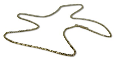 Lot 368 - 18ct Box Link Chain.