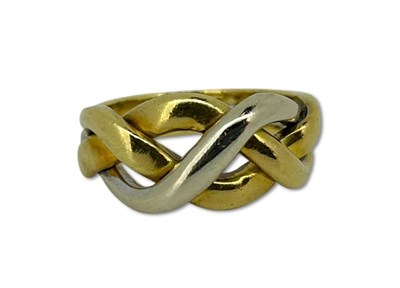 Lot 298 - Perplexing Puzzle Ring.