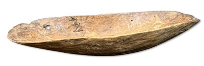 Lot 40 - Late 19th early, 20th century Hard Wood Coolamon.