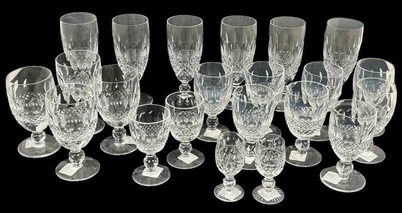 Lot 208 - Qty of Waterford Crystal Glassware, 22pcs.