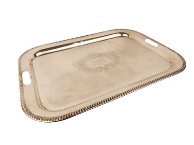 Lot 439 - An Immense Serving Tray.