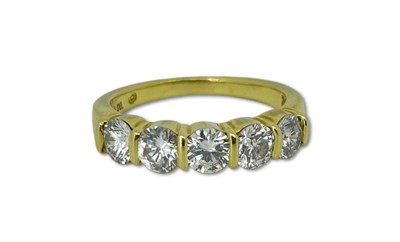 Lot 338 - Diamond Eternity Ring.