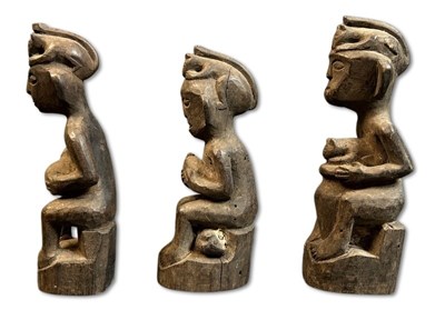 Lot 135 - 3 x Indonesian Statues.
