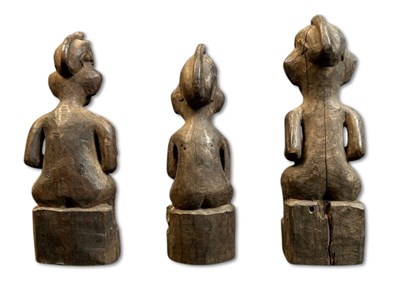 Lot 135 - 3 x Indonesian Statues.
