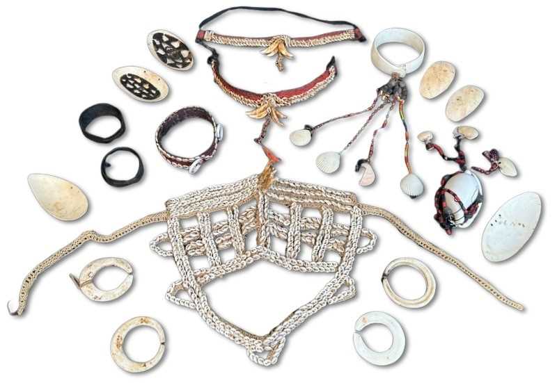 Lot 136 - Collection of Papua New Guinea Ornaments and Personal Adornments.