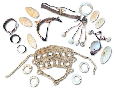 Lot 136 - Collection of Papua New Guinea Ornaments and Personal Adornments.