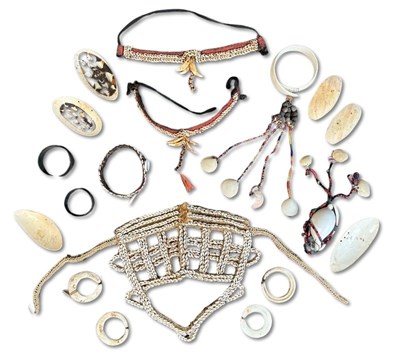 Lot 136 - Collection of Papua New Guinea Ornaments and Personal Adornments.