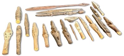 Lot 122 - Collection of Wooden Papua New Guinea Objects.