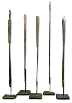 Lot 41 - Group of Five Papua New Guinea Lime Spatula's.