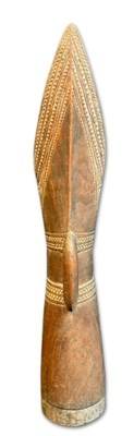 Lot 119 - Papua New Guinea Orokolo Kundu Drum.