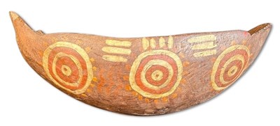 Lot 22 - Aboriginal Painted Coolamon.