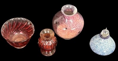 Lot 201 - Australian Studio Art Glass, 4pcs.