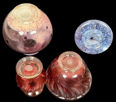 Lot 201 - Australian Studio Art Glass, 4pcs.