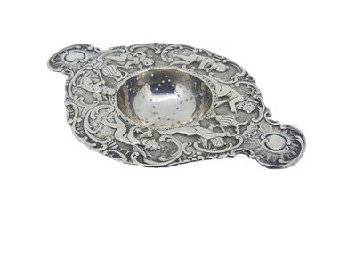 Lot 537 - Hanau Pseudo Silver Strainer.