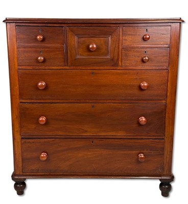 Lot 120 - Australian Colonial Cedar Chest of Drawers.