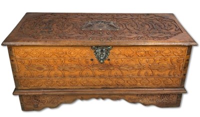 Lot 111 - A VOC Dutch East India Company, Indonesian Style Chest.