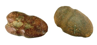Lot 86 - Pecked and Grooved stone axes NSW.