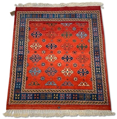 Lot 149 - Dobag Turkish Village Rug. 132 x 154 cm.