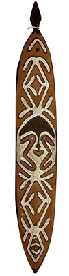 Lot 90 - New Guinea Papuan Gulf Gope Boards.