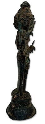 Lot 236 - Hindu Bronze Statue.