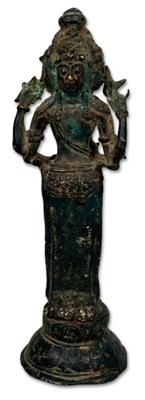 Lot 236 - Hindu Bronze Statue.