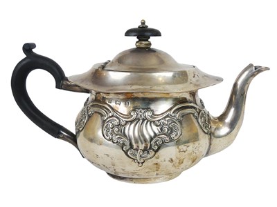 Lot 412 - Small Victorian Teapot.