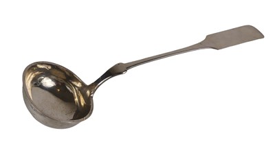 Lot 561 - Large Silver Ladle.
