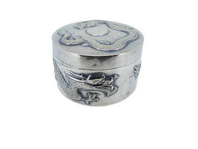 Lot 563 - Colonial Chinese Silver Sugar Bowl.