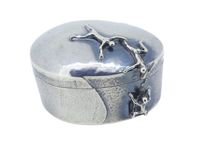 Lot 556 - Australian Hinged Pill Box.