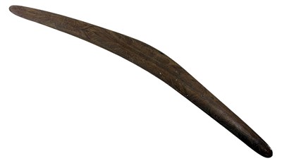 Lot 10 - Decorated Boomerang.