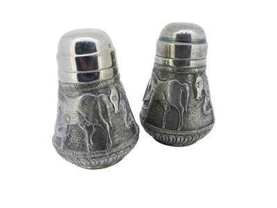 Lot 567 - A Pair of Salt & Pepper Shakers.