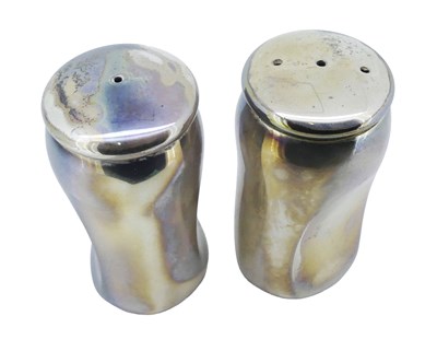Lot 530 - Small Tiffany Salt & Pepper Shakers.