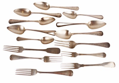 Lot 572 - Dutch Silver Cutlery.