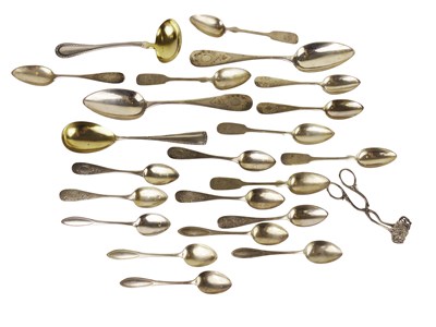 Lot 555 - German Silver Cutlery.