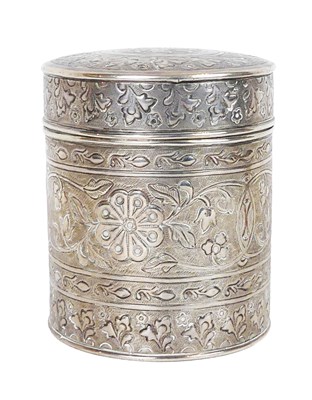 Lot 408 - Cylinder Shaped Box.