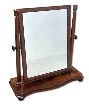 Lot 125 - Victorian Mahogany Dressing Table Mirror.