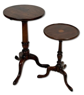 Lot 117 - Two Circular Top Wine Tables.