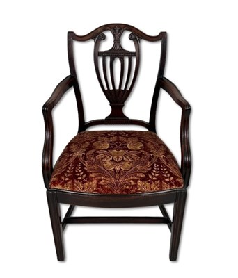 Lot 113 - Georgian Style Hepplewhite Hall Chair.
