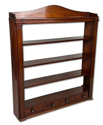 Lot 118 - Victorian Mahogany Wall Bookshelf.