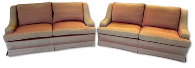 Lot 109 - Pair Two Seater Lounges.