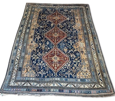 Lot 144 - Persian Style Qashqai Wool Carpet, 240 x 324 cm.