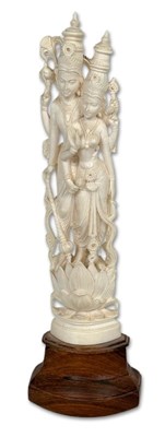 Lot 232 - Indian Ivory Figure Group.