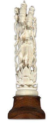 Lot 232 - Indian Ivory Figure Group.