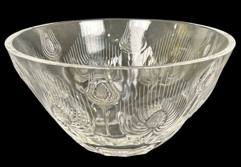 Lot 199 - Lalique Balmoral Crystal Fruit Bowl.