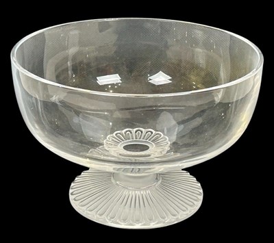 Lot 198 - Lalique Glass Footed Fruit Bowl.