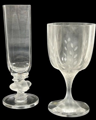 Lot 233 - Two Art Deco Lalique Glass Vases.